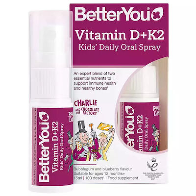 BetterYou Vitamin D+K2 Kids 15ml