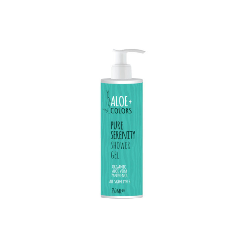 Aloe Colors Pure Serenity Αφρόλουτρο σε Gel White Musk 250ml - Image 2