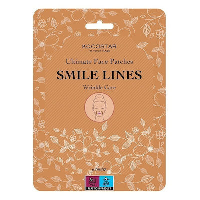 Kocostar Ultimate Face Patches Wrinkle Care-smile Lines (6 Ζεύγη)