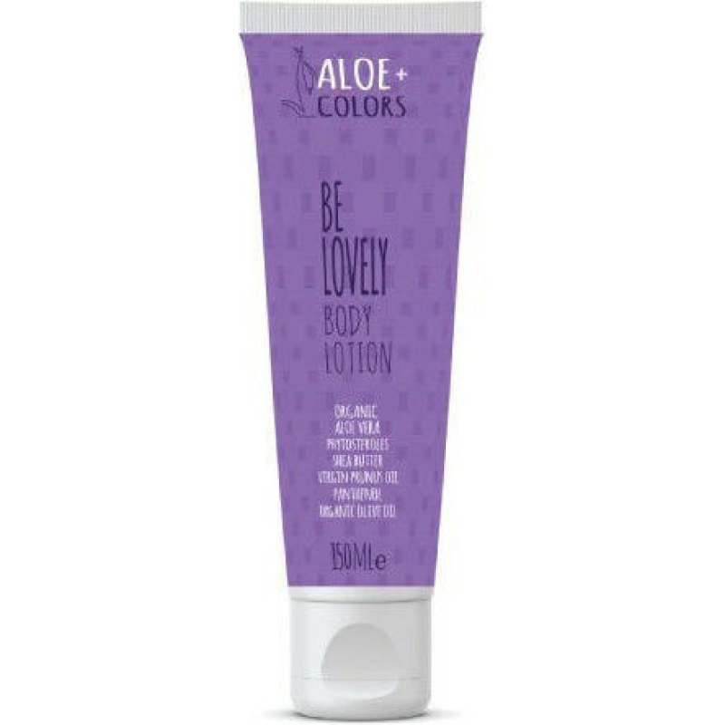 Aloe Colors Be Lovely Body Lotion Ενυδατική Lotion Ανάπλασης Σώματος με Aloe Vera για Ευαίσθητες Επιδερμίδες 150ml