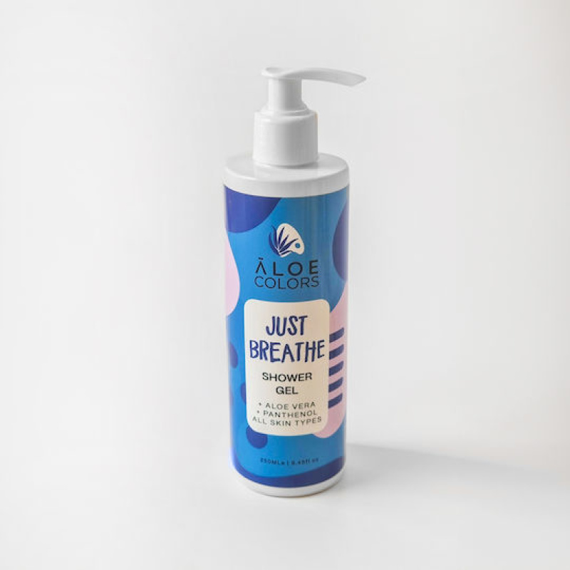 Aloe Colors Just Breathe Αφρόλουτρο σε Gel 250ml